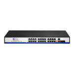 سوئیچ شبکه 28 پورت کیوپلاس مدل PL-P2402G-S2