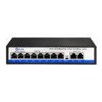 سوئیچ شبکه 10 پورت کیوپلاس مدل PL-P8002